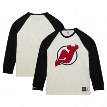 New Jersey Devils - Legendary Slub Raglan NHL Mikina Tričko s dlhým rukávom