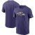 Baltimore Ravens - Primary Logo NFL Purple T-shirt