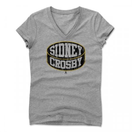 Pittsburgh Penguins Womens - Sidney Crosby Puck NHL T-Shirt