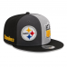 Pittsburgh Steelers - 2023 Sideline Gray 9Fifty NFL Šiltovka