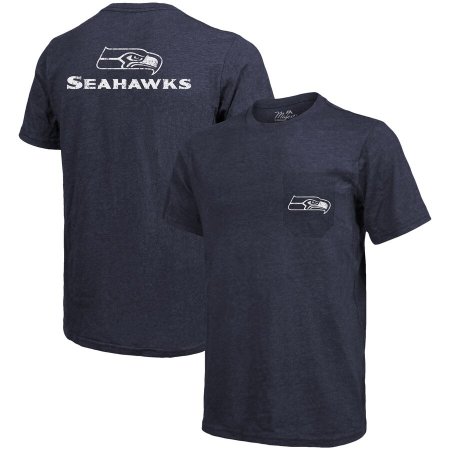 Seattle Seahawks - Tri-Blend Pocket NFL Tričko