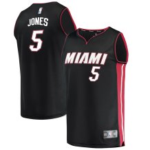 Miami Heat - Derrick Jones Fast Break Replica Black NBA Dres