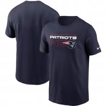 New England Patriots - Broadcast NFL Navy T-Shirt
