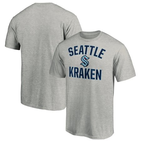 Seattle Kraken - Victory Arch Gray NHL T-Shirt - Size: L/USA=XL/EU