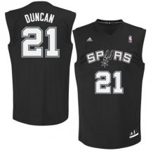 San Antonio Spurs - Tim Duncan Replica NBA Jersey