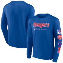 New York Rangers - Strike the Goal NHL Langarm T-Shirt
