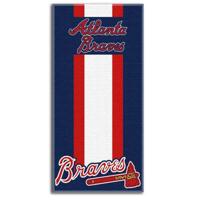Atlanta Braves - Northwest Company Zone Read MLB Beach Towel