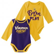 Minnesota Vikings Infant - Born to Play NFL Body Set