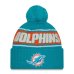 Miami Dolphins - 2024 Sideline Sport Aqua NFL Wintermütze