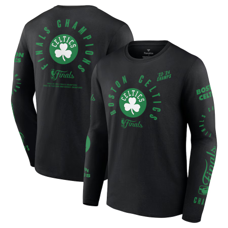 Boston Celtics - 2024 Champions Drive to the Hoop NBA Long Sleeve T-shirt