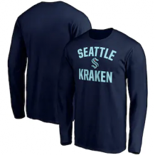 Seattle Kraken - Victory Arch Navy NHL Tričko s dlhým rukávom