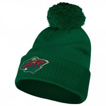 Minnesota Wild - Team Cuffed Pom NHL Zimná čiapka