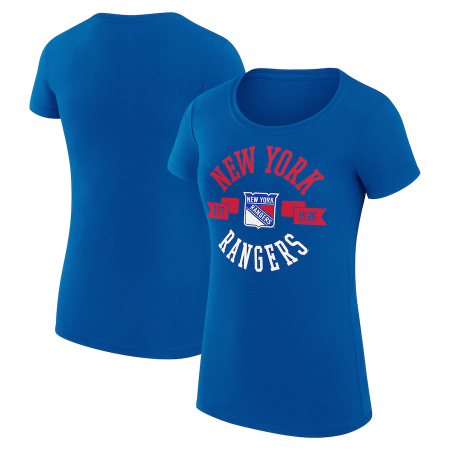 New York Rangers Damskie - City Graphic NHL T-Shirt