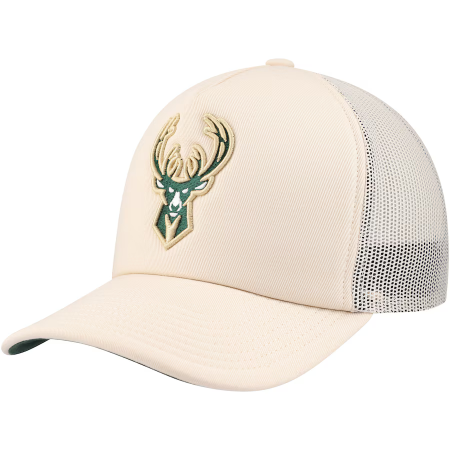 Milwaukee Bucks - Cream Trucker NBA Kšiltovka