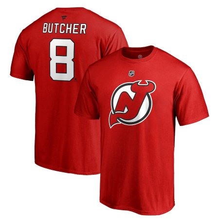New Jersey Devils - Will Butcher Stack NHL T-Shirt - Size: S/USA=M/EU