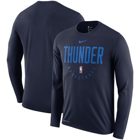 Oklahoma City Thunder - Practice Performance NBA Tričko s dlhým rukávom