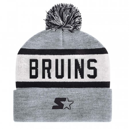 Boston Bruins - Starter Black Ice NHL Knit hat