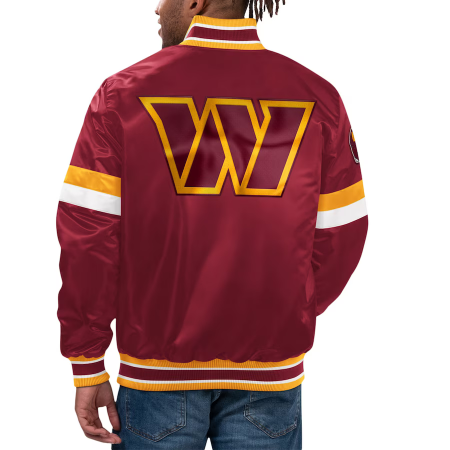Washington Commanders - Full-Snap Varsity Satin NFL Jacket