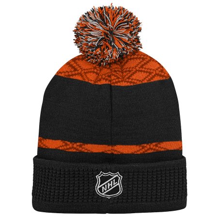 Anaheim Ducks Youth - Puck Pattern NHL Knit Hat
