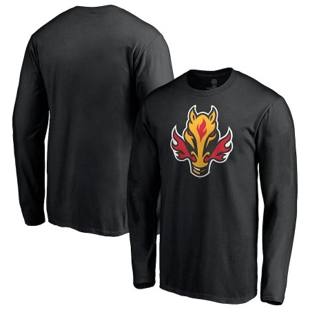 Calgary Flames - Reverse Retro Primary NHL Long Sleeve T-Shirt