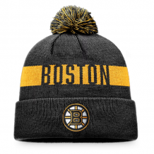Boston Bruins - Fundamental Patch NHL Czapka zimowa