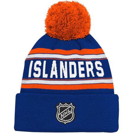 New York Islanders Dětská - Wordmark Cuffed NHL Zimní čepice