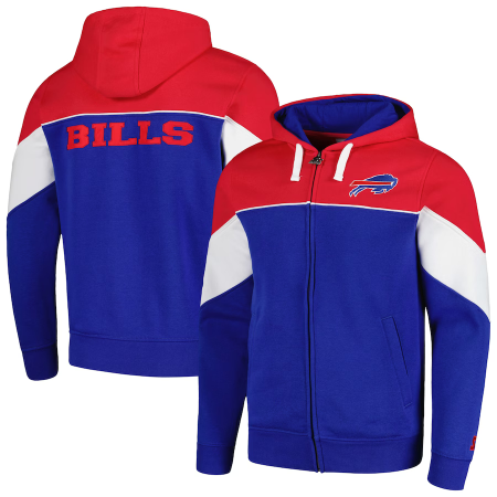 Buffalo Bills - Starter Running Full-zip NFL Mikina s kapucí