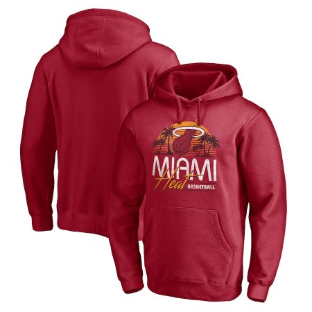Miami Heat - Post Up Hometown NBA Black Mikina s kapucí - Velikost: XL/USA=XXL/EU