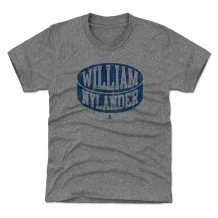 Toronto Maple Leafs Dziecięcy - William Nylander Puck Gray NHL Koszułka
