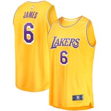 Los Angeles Lakers - Lebron James Fast Break Replica NBA Dres