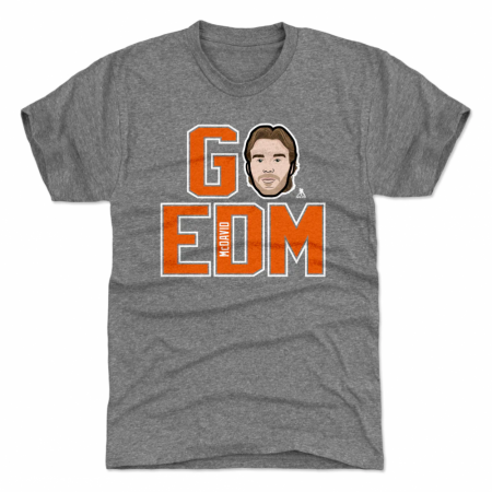 Edmonton Oilers - Connor McDavid GO EDM NHL T-Shirt