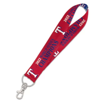 Texas Rangers- 2023 World Series Champs Short MLB  Smycz na klucze