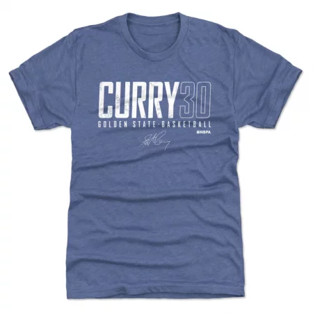 Golden State Warriors - Stephen Curry Elite Blue NBA T-Shirt