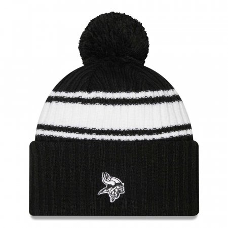 Minnesota Vikings - 2022 Sideline Black NFL Zimná čiapka