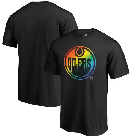 Edmonton Oilers - Rainbow Pride NHL T-Shirt