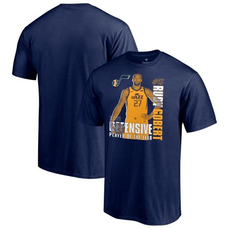 Utah Jazz - Rudy Gobert 2021 Defensive Player NBA T-shirt