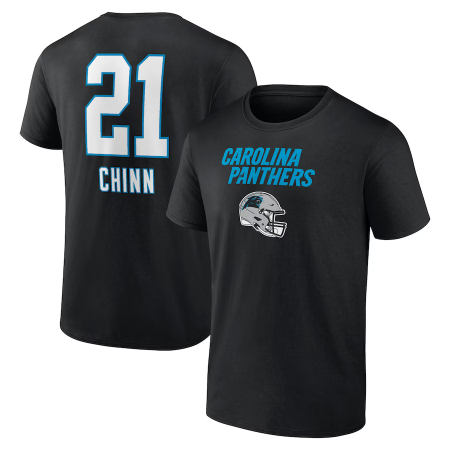Carolina Panthers - Jeremy Chinn Wordmark NFL T-Shirt