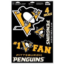 Pittsburgh Penguins - Multi Use Big 4 NHL Samolepky