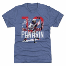 New York Rangers - Artemi Panarin Landmark Blue NHL T-Shirt