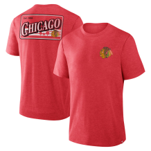 Chicago Blackhawks - Fan Lanes Tri-Blend NHL T-shirt