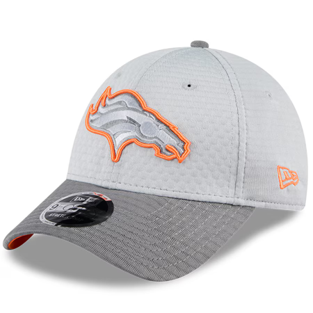 Denver Broncos - 2024 Training Camp 9Forty Gray NFL Šiltovka