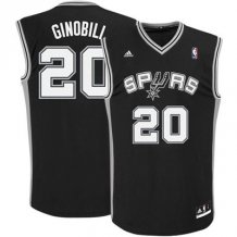 San Antonio Spurs - Manu Ginobili Replica NBA Jersey