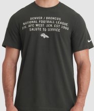 Denver Broncos - 2025 Salute To Service Slub NFL T-Shirt