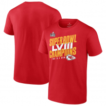 Kansas City Chiefs - Super Bowl LVIII Champions Victory NFL T-Shirt