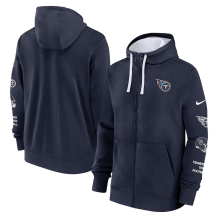 Tennessee Titans - 2024 Nike Club Full-zip NFL Sweatshirt