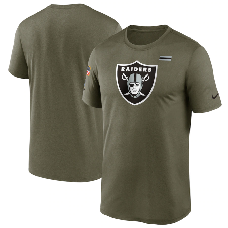 Las Vegas Raiders - 2021 Salute To Service NFL T-Shirt