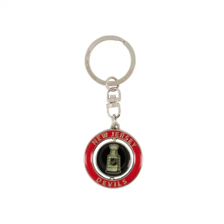 New Jersey Devils - Stanley Cup Spinner NHL Keychain