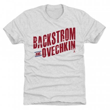 Washington Capitals - Nicklas Backstrom and Alexander Ovechkin NHL T-Shirt - Size: L/USA=XL/EU