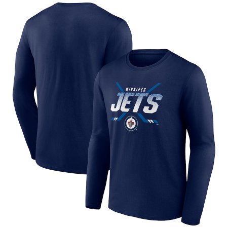 Winnipeg Jets - Covert Logo NHL Langärmlige Shirt