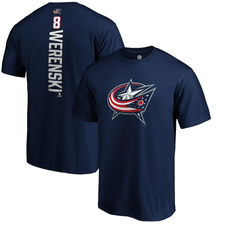 Columbus Blue Jackets - Zach Werenski Playmaker NHL T-Shirt